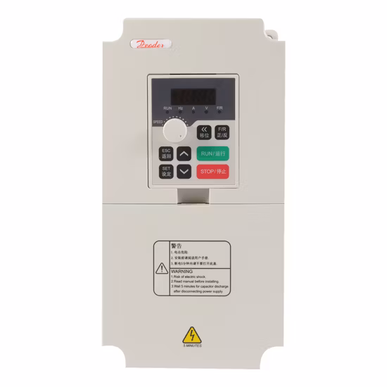 Chziri VFD VSD Inverseur de Fréquence 4kw/ 3,7kw/5,5kw pour Machine CNC